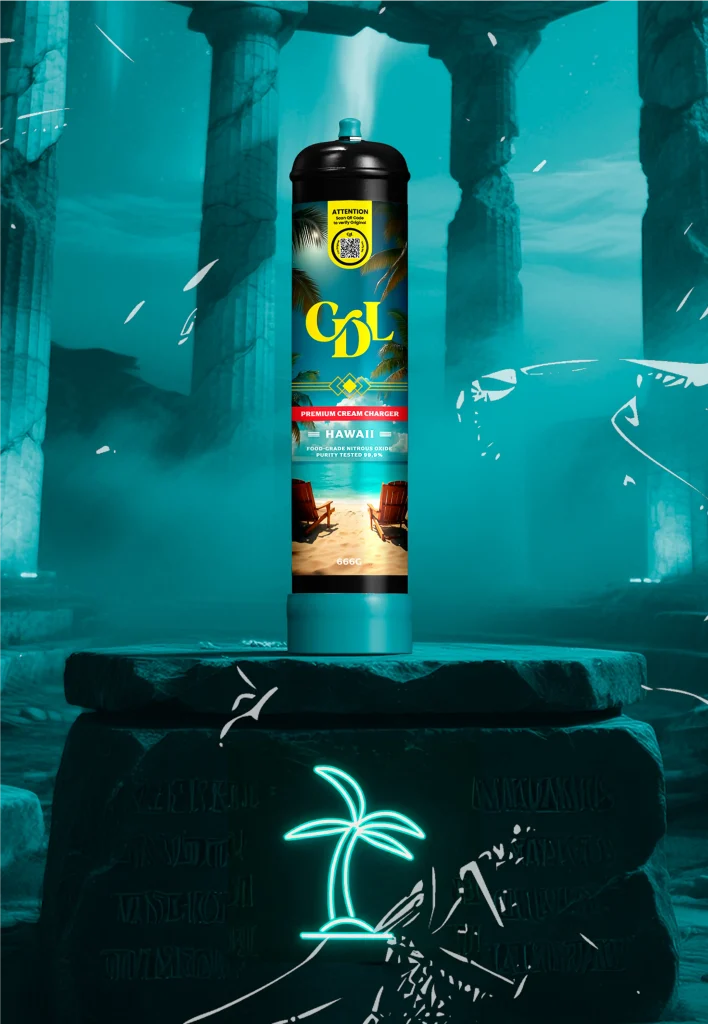 Cream Deluxe N2O Hawaii 666g Cream Deluxe N2O Hawaii 666g